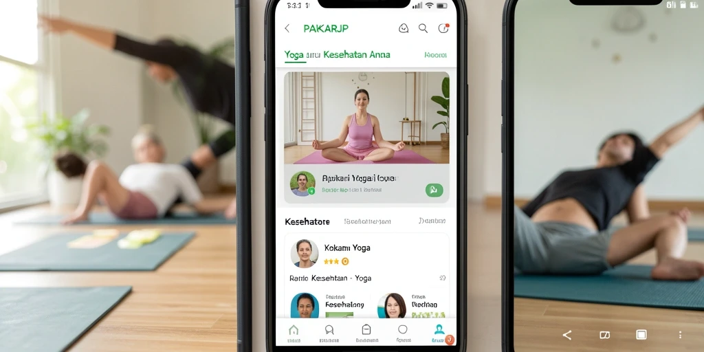 Tampilan antarmuka aplikasi PAKARJP yang menarik dan user-friendly.